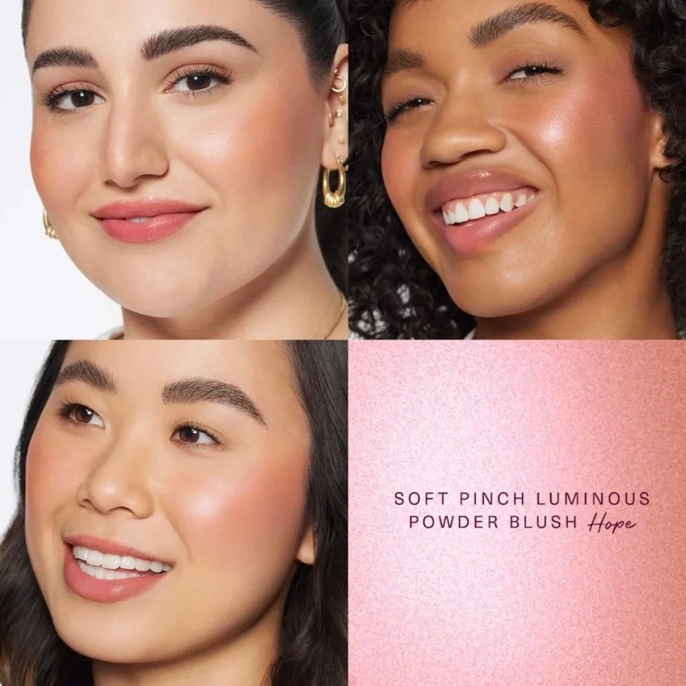 New Rare Beauty Blurring Powder Blush by Selena Gomez Lightweight Natural Hope
